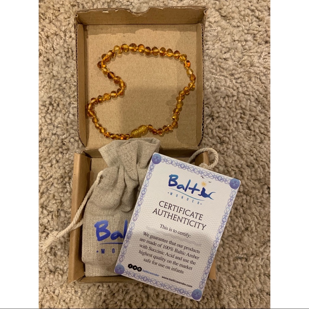 Baltic Amber Teething Necklace